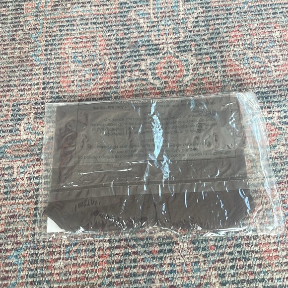 Seamless V neck crop Brown - Picture 4 of 4